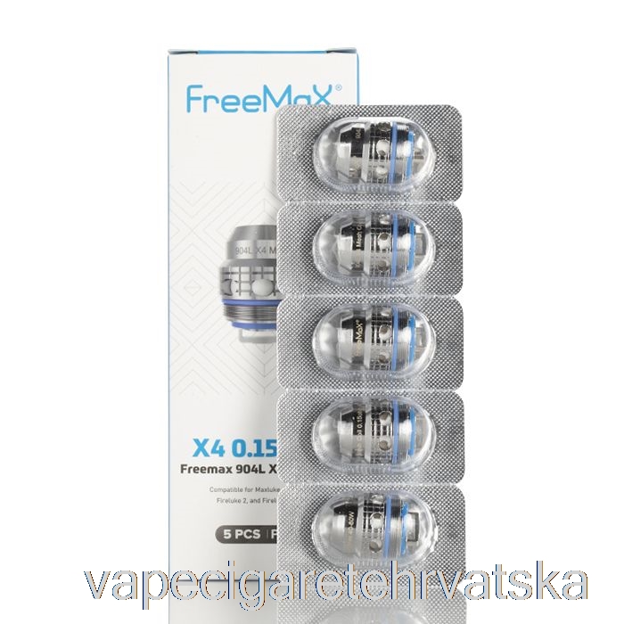 Vape Cigarete Freemax Maxluke 904l X Zamjenske Zavojnice 0.15 Ohm 904l X4 četverostruke Mrežaste Zavojnice